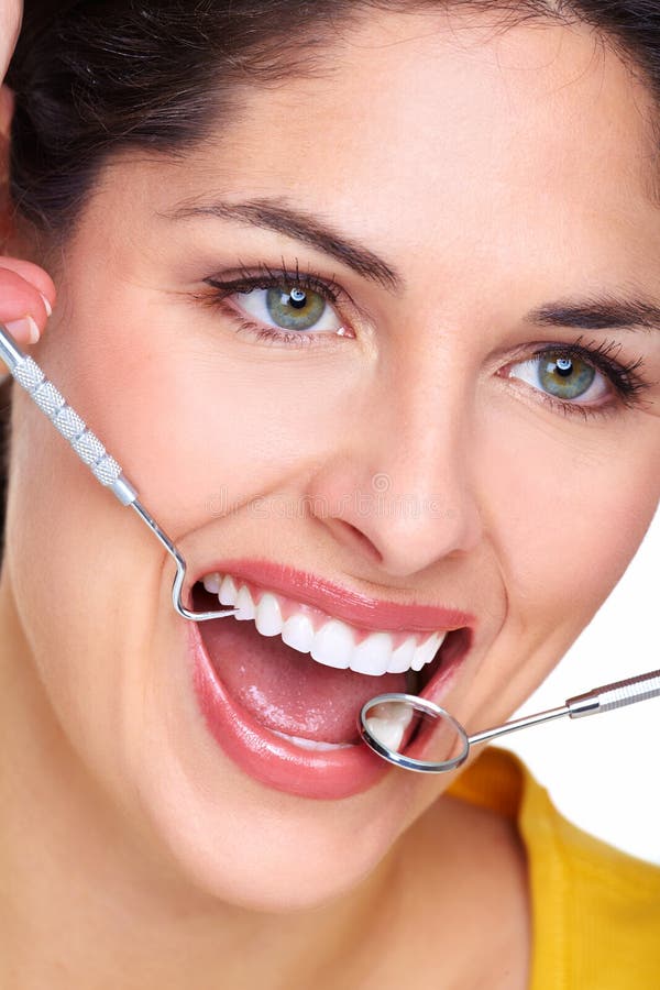 Beau sourire de femme. photos stock Beau sourire de femme. photos stock