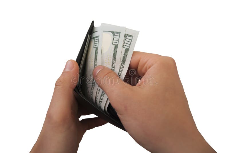 Beaucoup d'argent et portefeuille photo stock Beaucoup d'argent et portefeuille photo stock