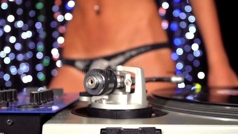 Beautfiul Female Dj Stock Footage Video Of Disco Female 35046966