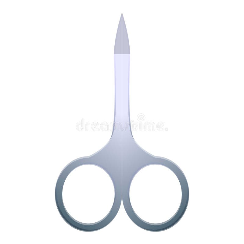 Beautician Scissors Icon, Cartoon Style Stock Vector ...