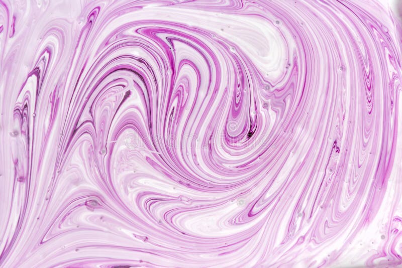 Beautiful Abstract Background. the Process of Mixing Pink and White