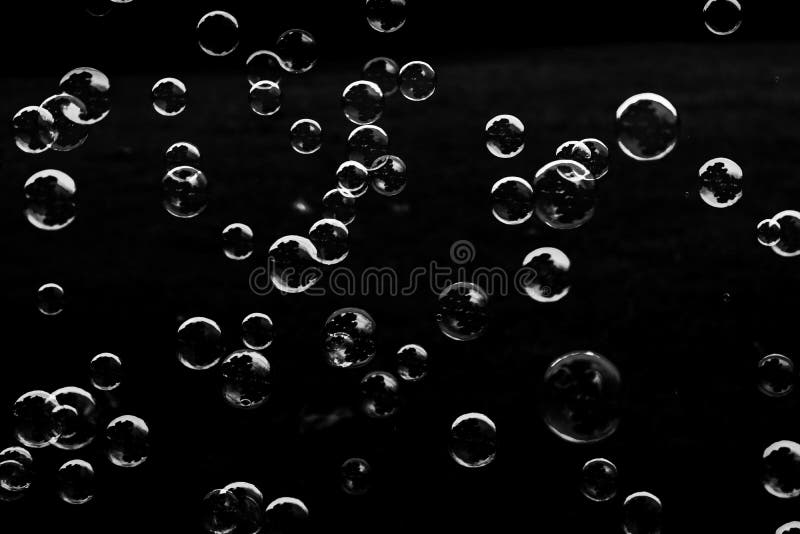 Beautiful Abstract Texture Colorful Black and White Bubbles on the Back and  Darkness Background and Wallpaper Stock Image - Image of abstract, bokeh:  157795807