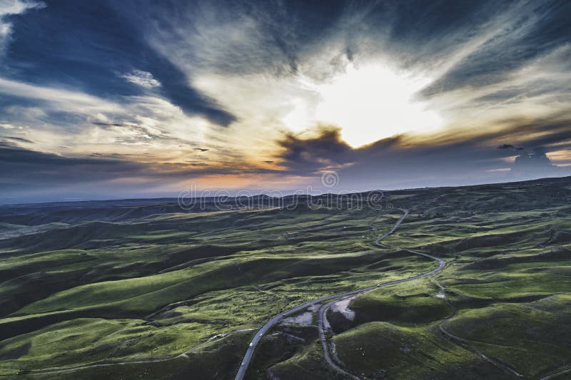 Beautiful aerial shot stock image Beautiful aerial shot stock image