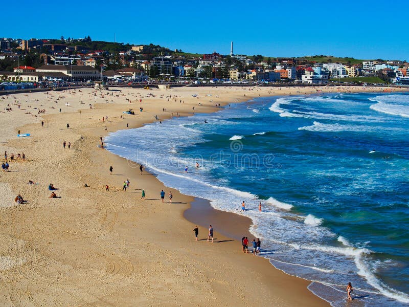 Bondi Beach, Sydney, Australia Editorial Stock Image - Image of ...