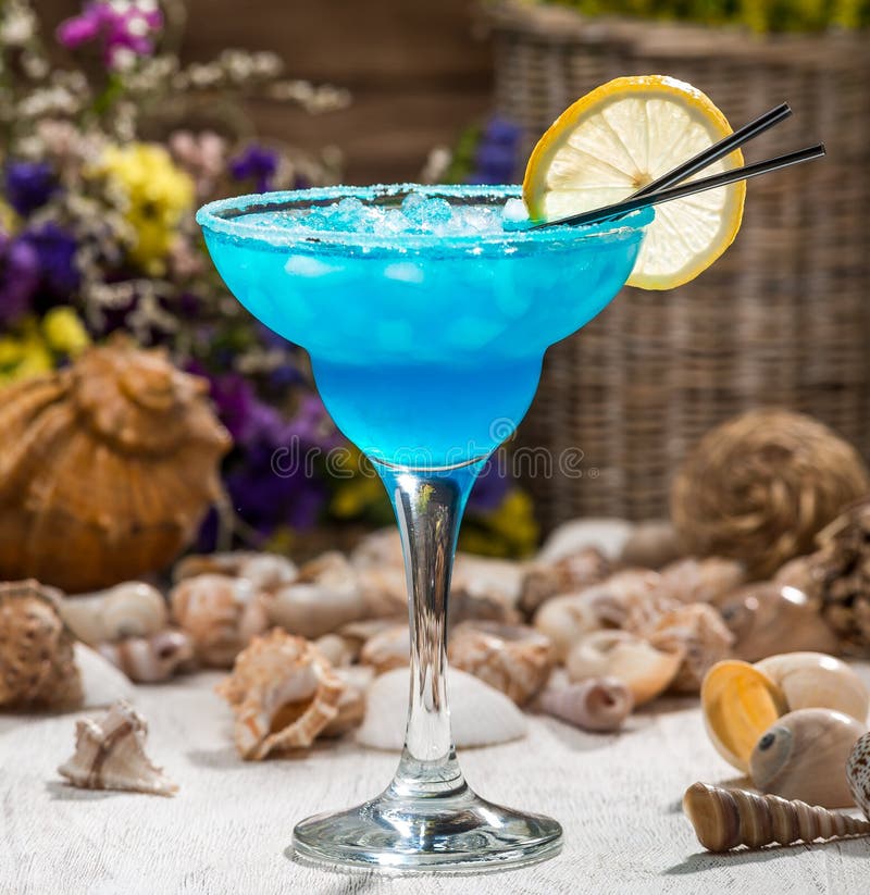 Beautiful Alcoholic Cocktail in a Glass Stock Photo Image of night