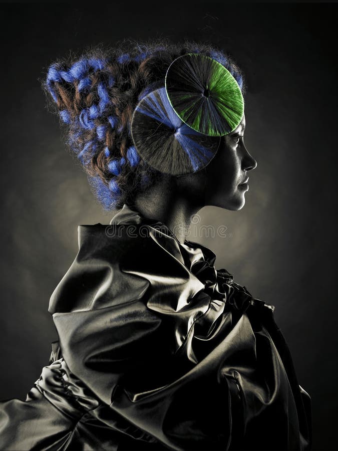 Beautiful alien lady stock images Beautiful alien lady stock images