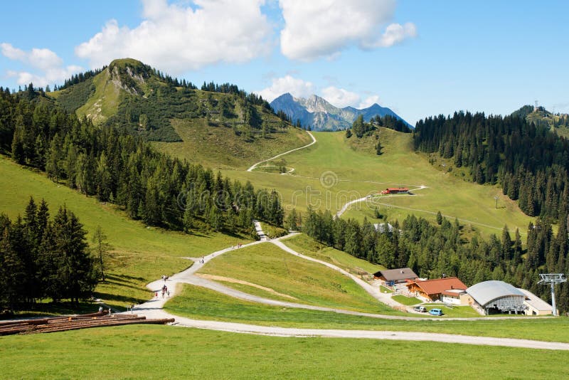 Beautiful alpine landscape in Austria