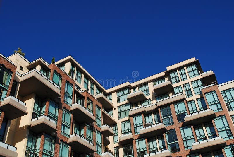 Beautiful apartment building in Canada