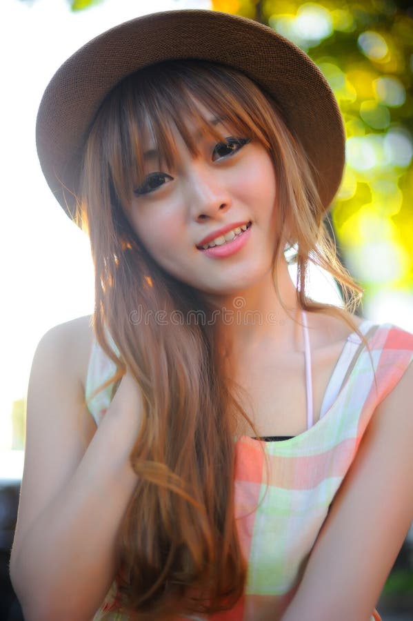 Beautiful asian girl stock image. Image of outdoor, philippine 40881407