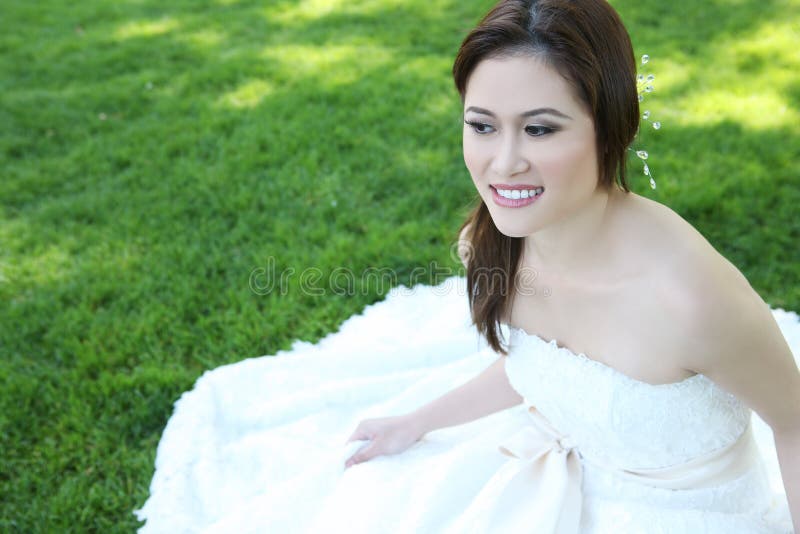 Beautiful Asian Wedding Bride Stock Photo - Image of japanese