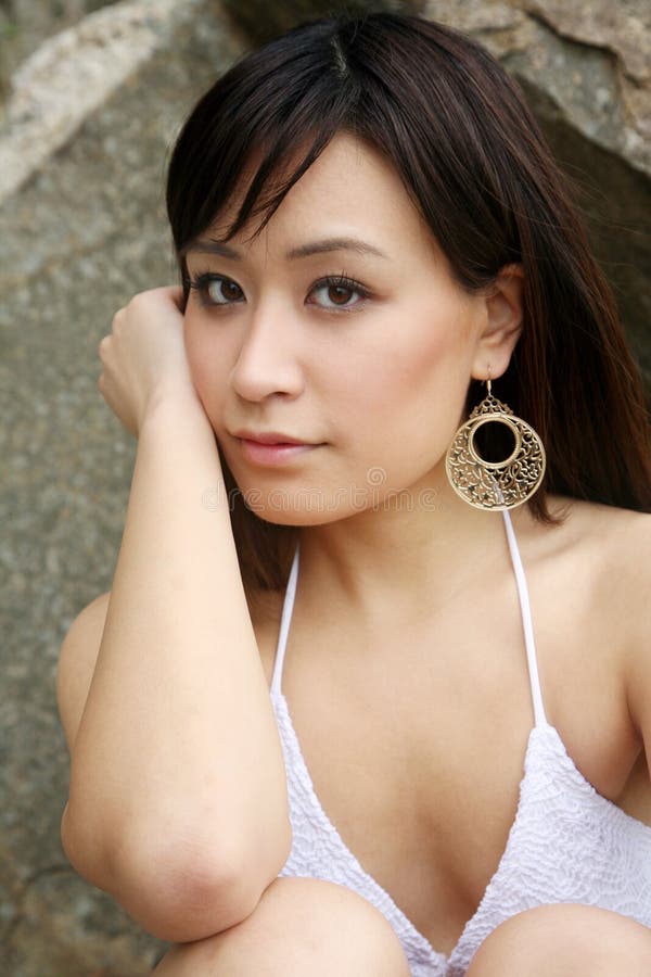 Beautiful Asian woman