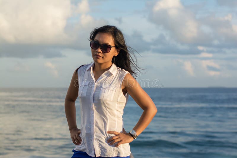 Beautiful asian woman portrait stock photography Beautiful asian woman portrait stock photography