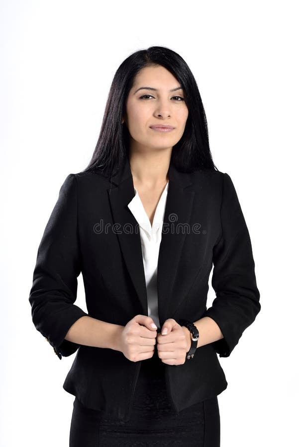 Beautiful Attractive Business Women Stock Photo - Image of empty, blank ...