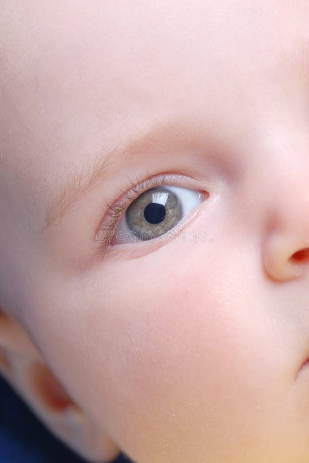 Beautiful baby eye