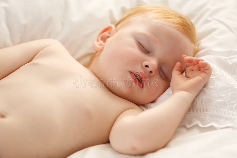 Beautiful baby sleeping