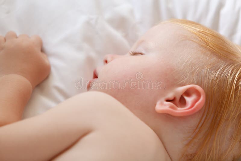 Beautiful baby sleeping