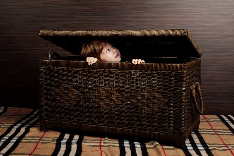 Beautiful baby with suitcase royalty free stock images Beautiful baby with suitcase royalty free stock images