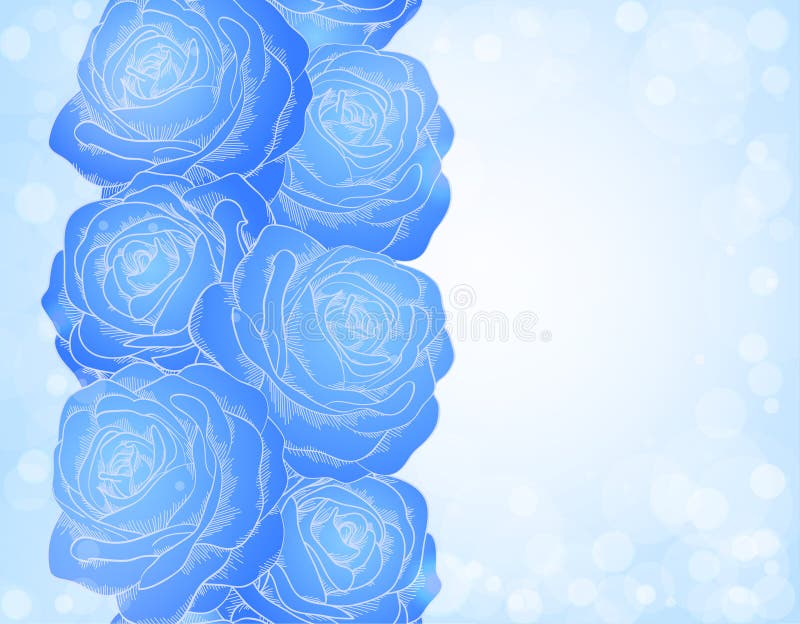 picture Blue Rose Flower Profile Picture dreamstime com