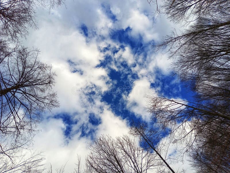 Beautiful background of clouds and sky. Abstract nature. royalty free stock photography
