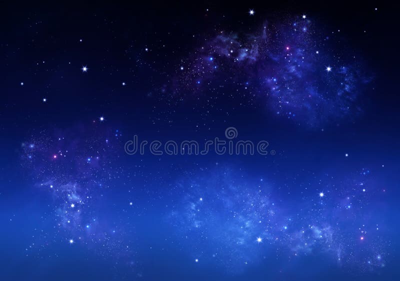Beautiful Background of the Night Sky with Stars Stock Photo - Image of  dust, ethereal: 130959552