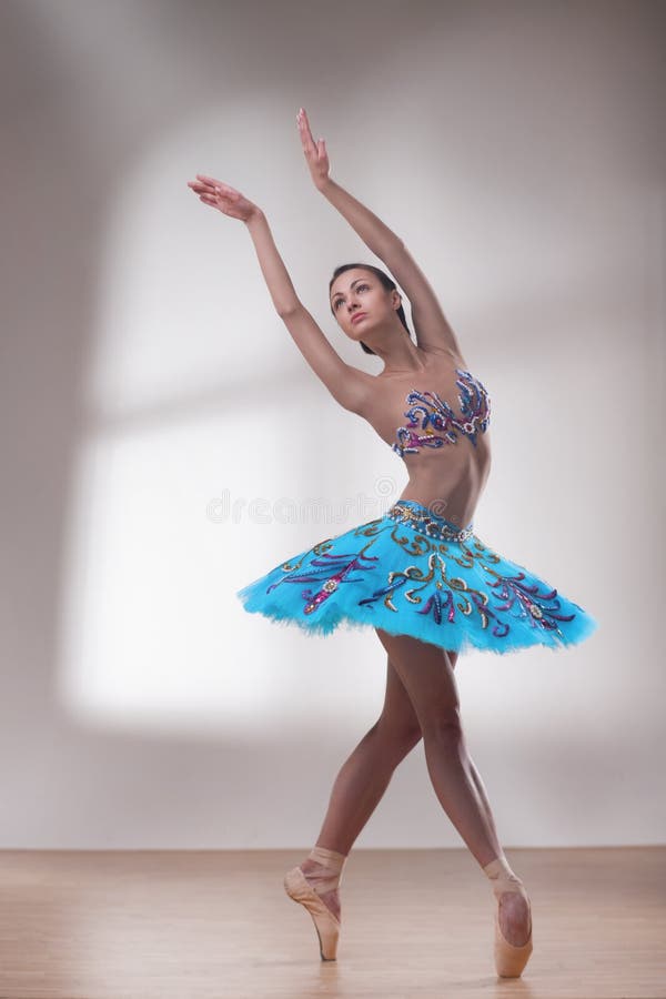 Picture of a Beautiful Ballet Dancer. Stock Photo Image of adult