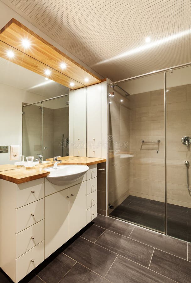 Beautiful bathroom stock image. Image of sink, style 47582899