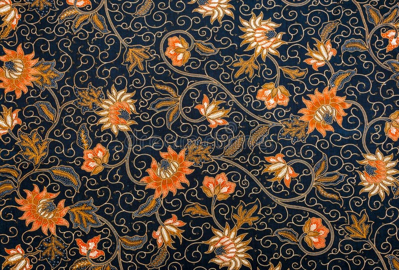 Beautiful Batik Pattern Royalty Free Stock Image Image 