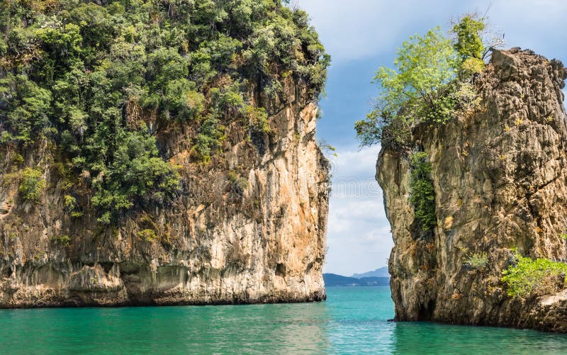 Beautiful Bay in Hong Island - Krabi Province, Thailand