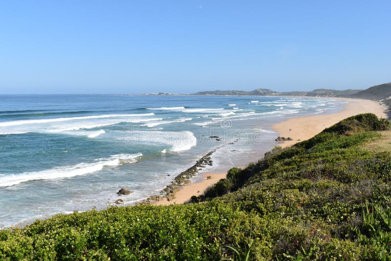 Beautiful beach at Brenton on Sea near Plettenberg Bay in South Africa