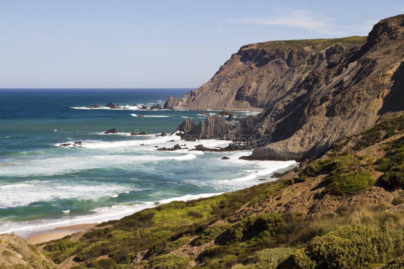 Beautiful beach in Sagres