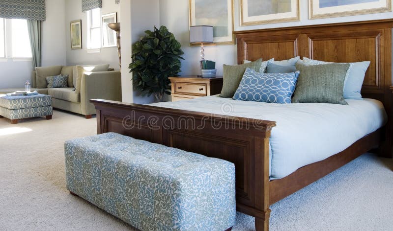 Beautiful Bedroom Suite stock images Beautiful Bedroom Suite stock images