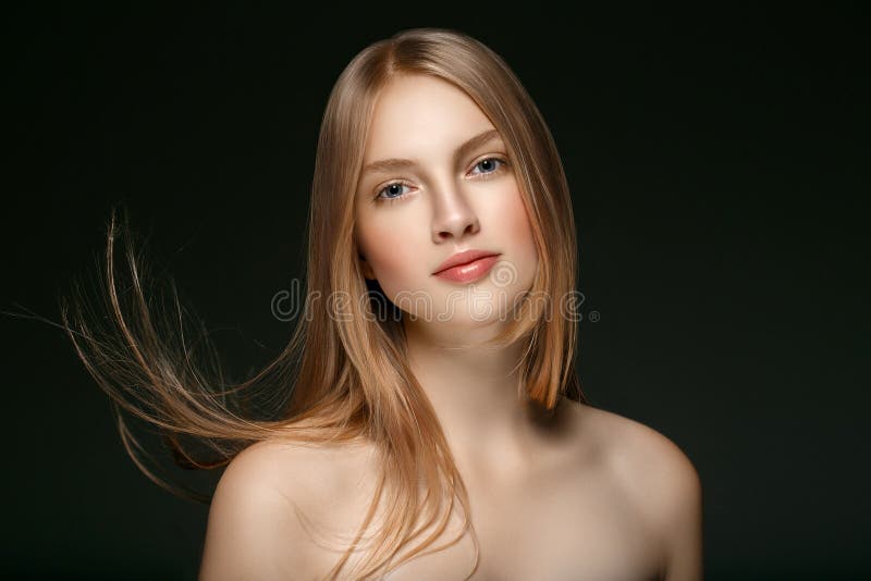 800px x 533px - Beautiful Blonde Woman Girl with Long Blond Hair Smooth and Beau Stock  Image - Image of lady, luxury: 133500439