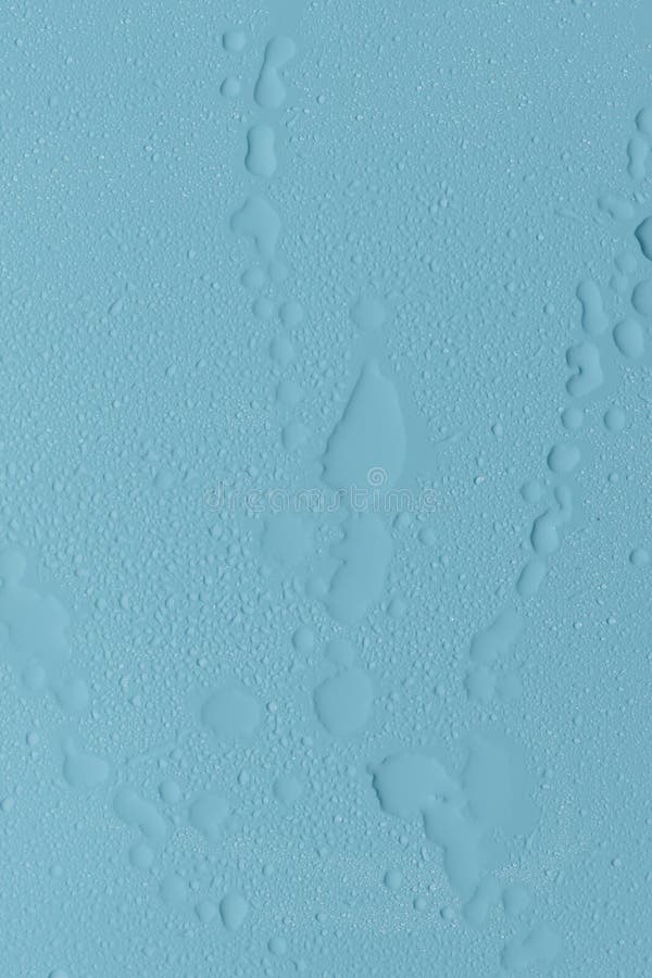 Beautiful blue background with water drops. stock images