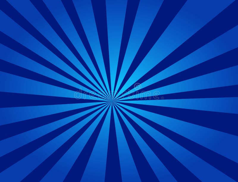 A Beautiful Blue Radial Background Stock Illustration Illustration Of