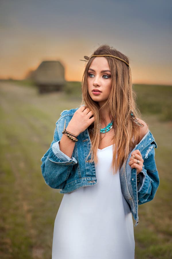 8,876 Hippie Girl Dress Stock Photos - Free & Royalty-Free Stock