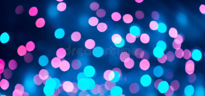 Beautiful Bokeh Pink and Blue Light Background Texture Stock Image - Image  of celebrate, background: 133217833