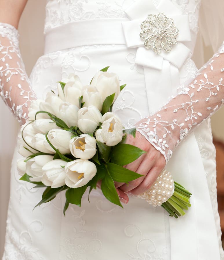 Sweet Purple Roses And Blue Berries Bridal Bouquet Stock Image - Image ...