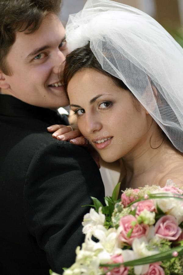 Beautiful bride on wedding day