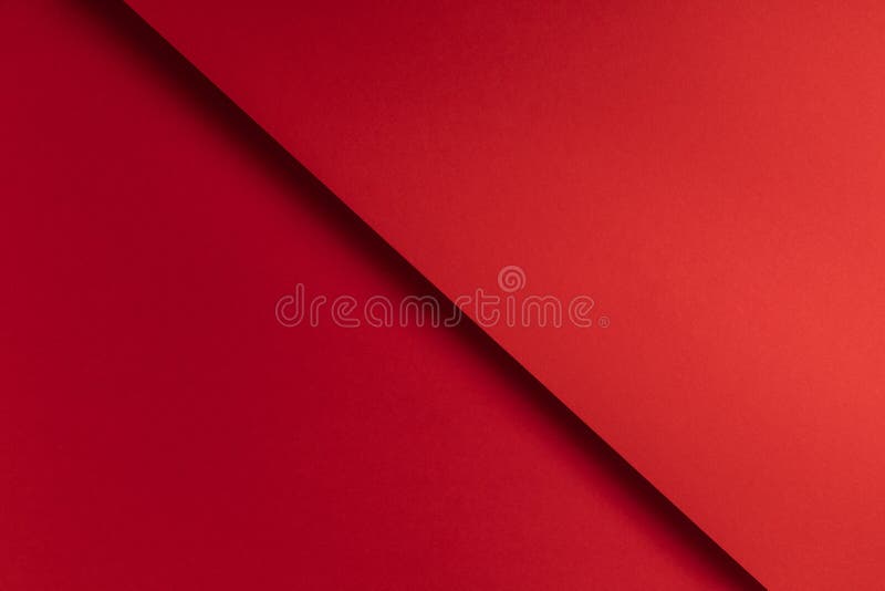 Beautiful Bright Red Abstract Blank Paper Background Stock Photo