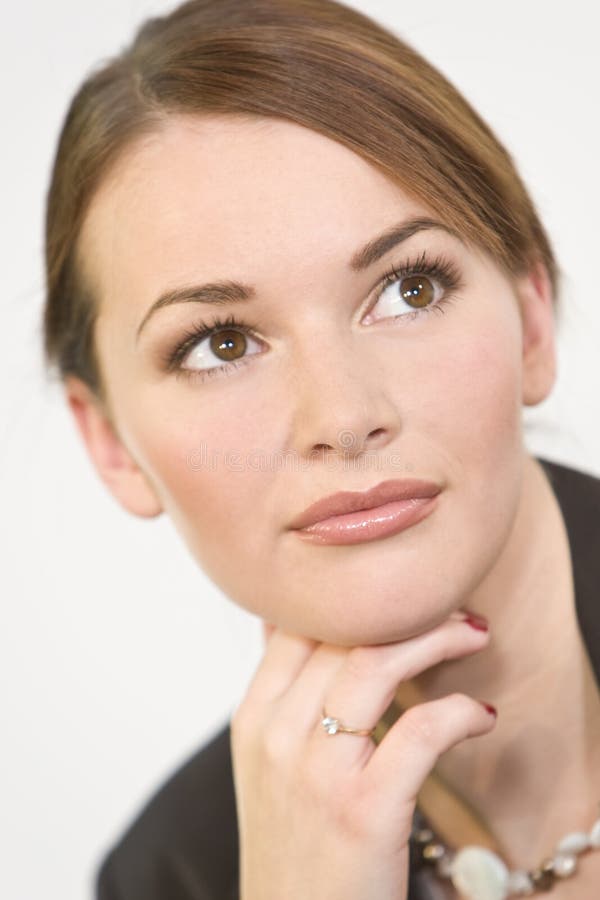 Beautiful Brown Eyes stock image. Image of natural, complexion 5913709