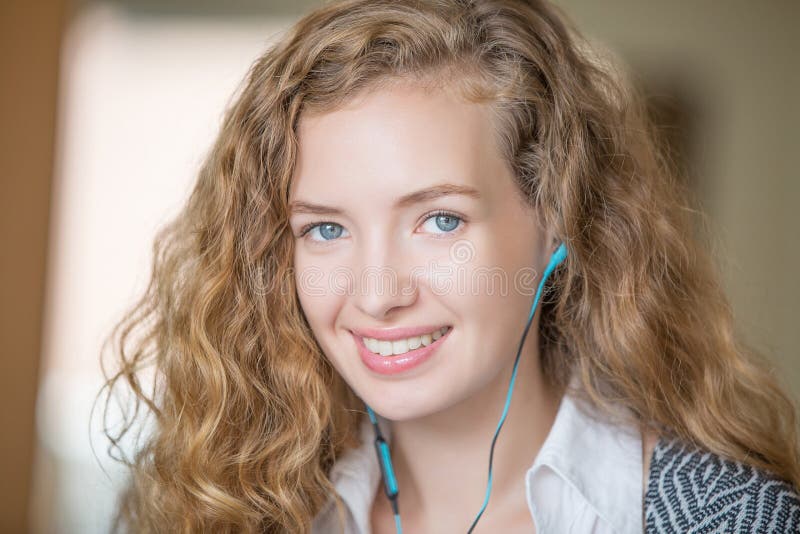 Beautiful business student e-learning stock photo Beautiful business student e-learning stock photo