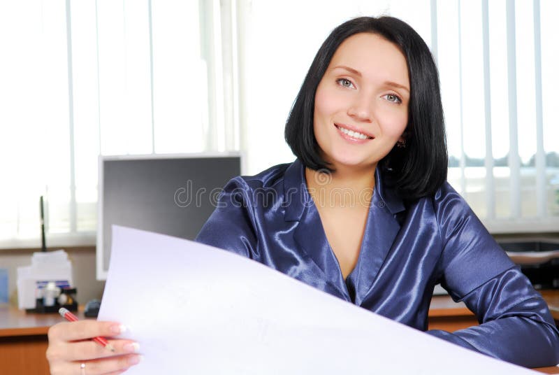 Beautiful businesswoman