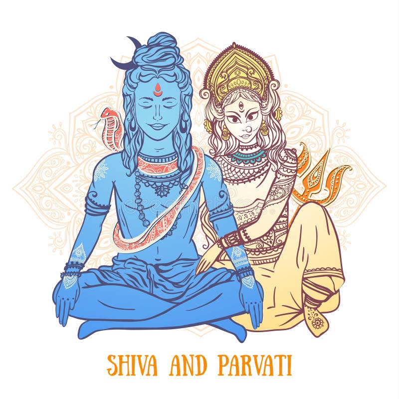 Lord Shiva & Maa Parvati Vivah drawing & painting/ Shivrati special Drawing  of shiv Parvati wedding | Drawings, Drawing & painting, Lord shiva