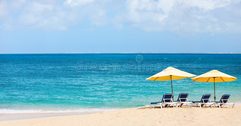 Beautiful Caribbean beach