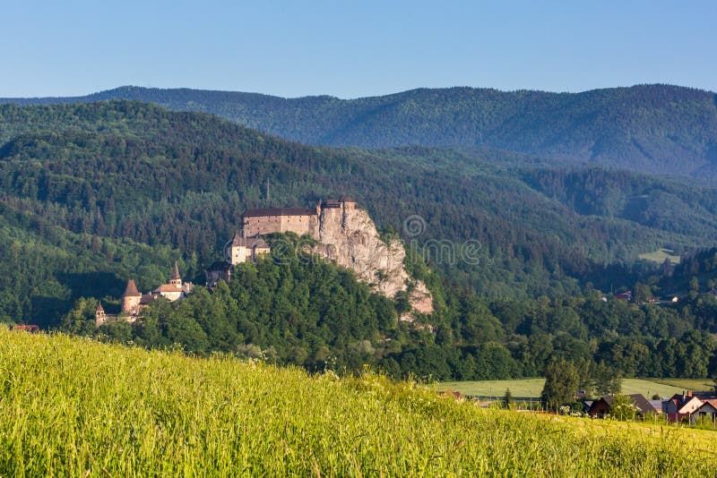 Krásny zámok Oravský Podzámok pri Dolnom Kubíne na Slovensku