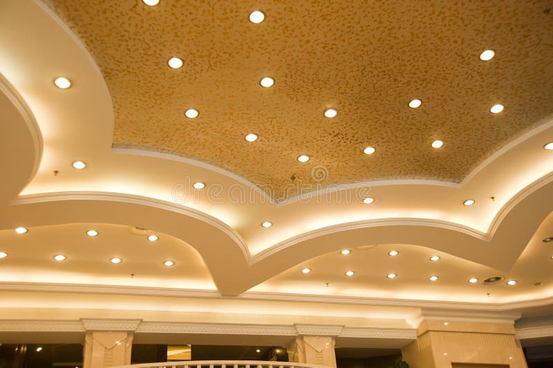 Beautiful Ceiling of a Public Hall