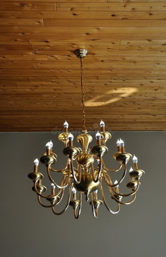 Beautiful chandelier royalty free stock photography