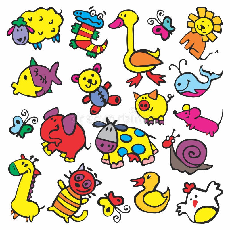 Beautiful children's illustration vector illustration