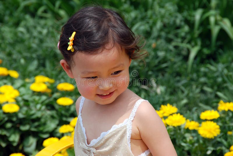 China Girl Eating Candied Fruit Stock Photo Image of pretty, girl