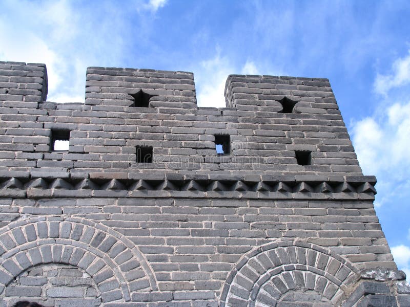 Beautiful China, Great Wall stock images